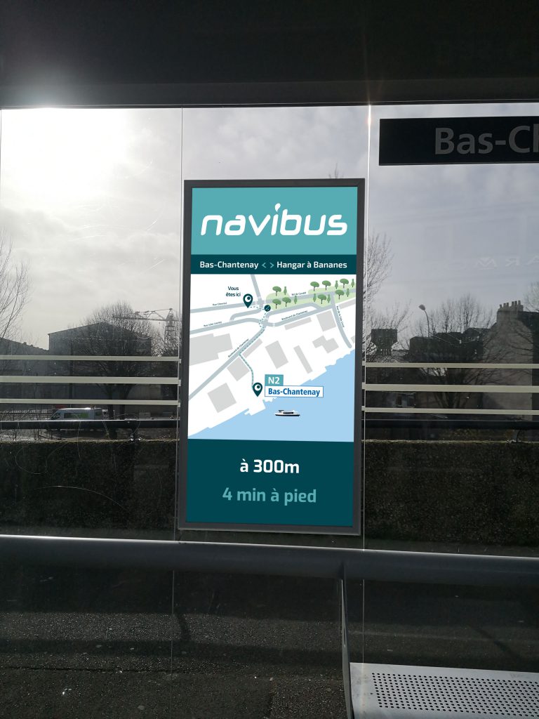 Signalétique Navibus Plan jalonnement