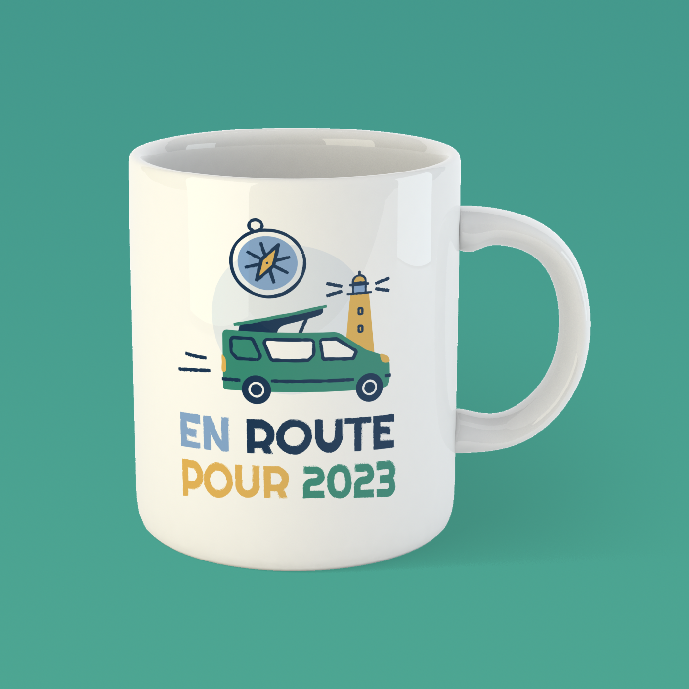 Illustration mug Glenan Concept Cars