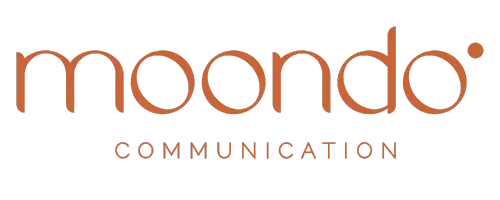 Logo moondo communication de Solène Mizele
