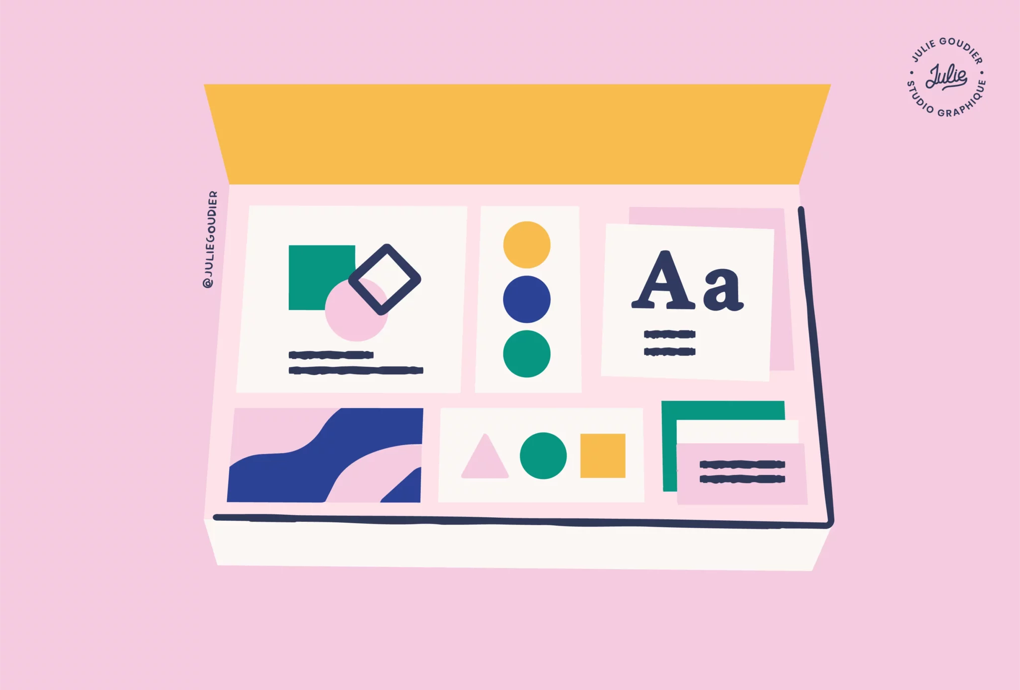 Image de couverture de l'article de blog - Illustration d'un systeme graphique par Julie Goudier